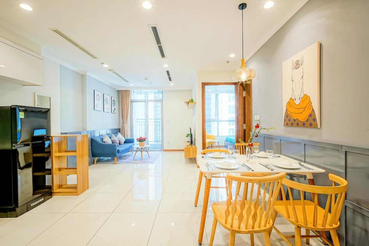 The Lexington Suites, Vinhomes Central Park & Paranomic View Ho-Chi-Minh-Stadt Exterior foto