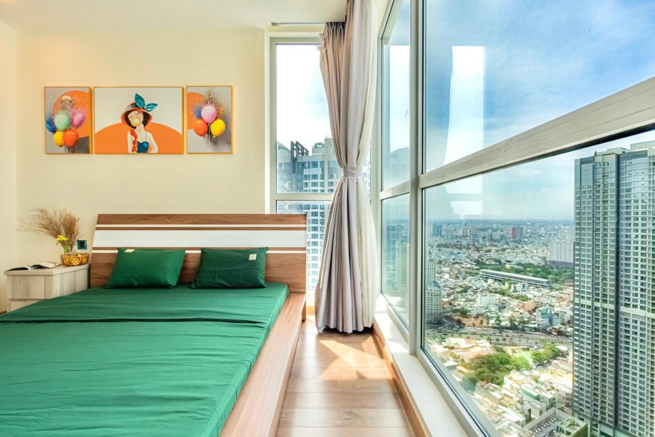 The Lexington Suites, Vinhomes Central Park & Paranomic View Ho-Chi-Minh-Stadt Exterior foto